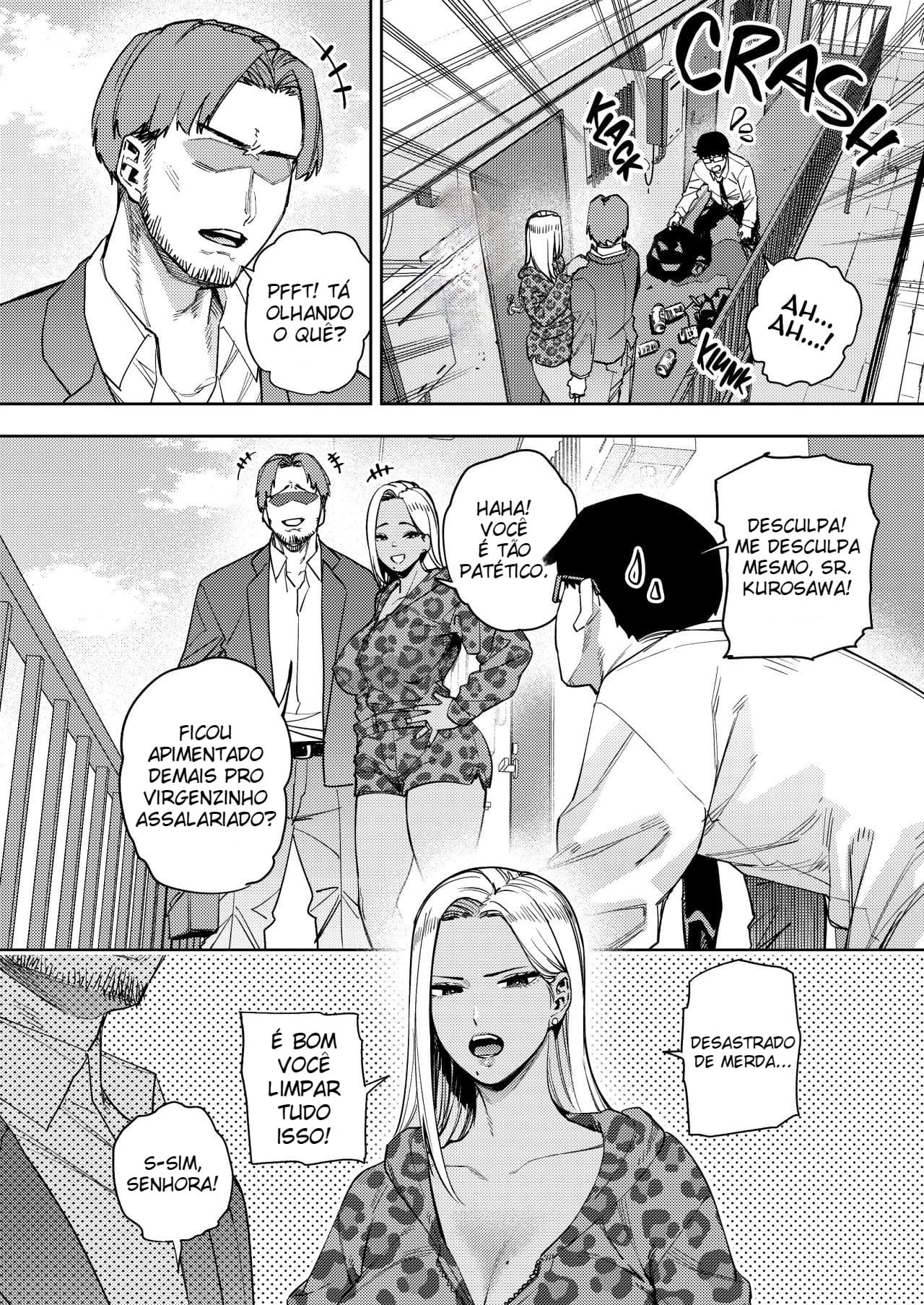O Escravo Assalariado e a Esposa Gyaru Que Mora Ao Lado - 5