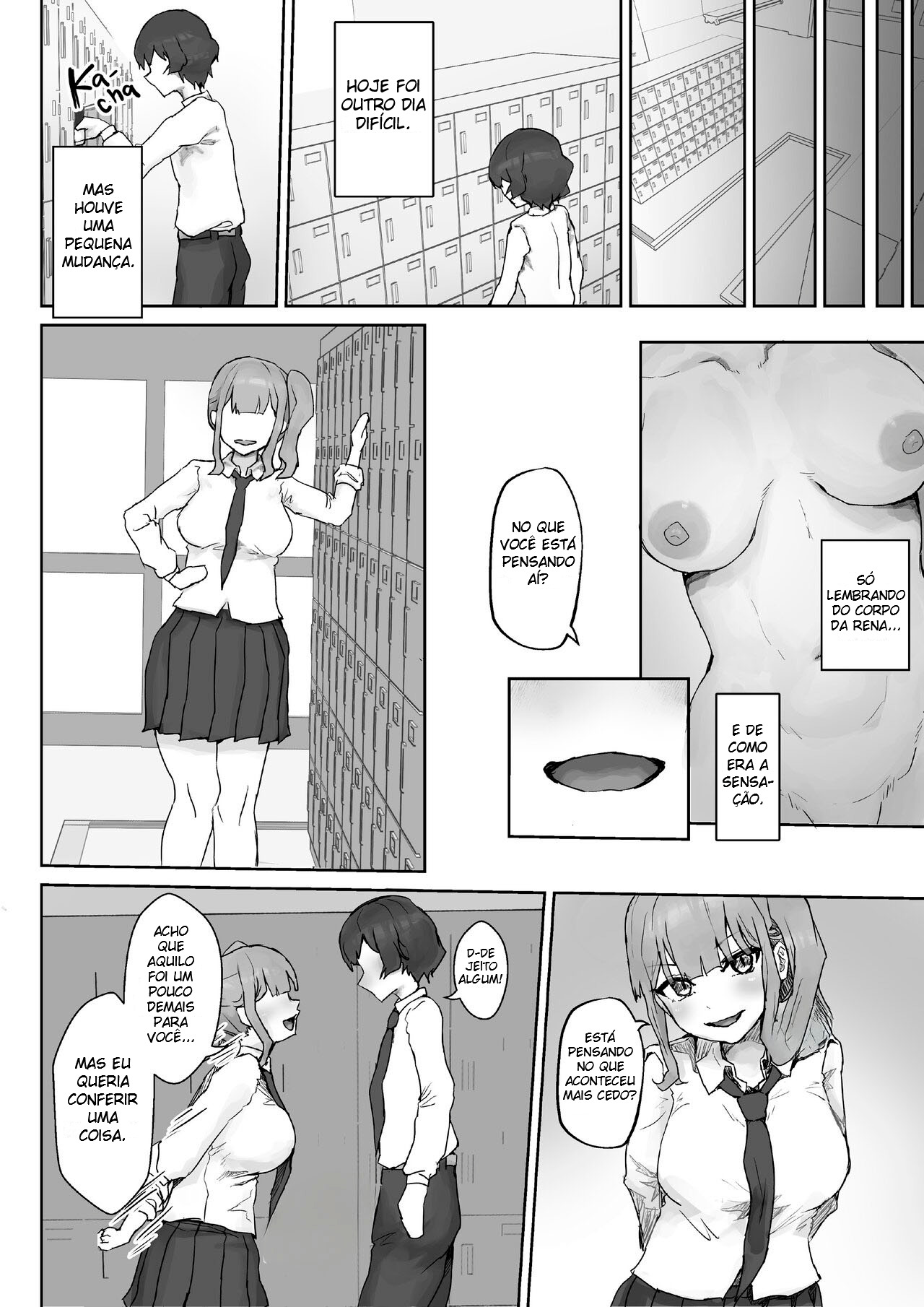 A Gyaru de Seios Fartos é Viciada em Pau Grande ~ Devorando o Introvertido Bem-Dotado ~ - 5