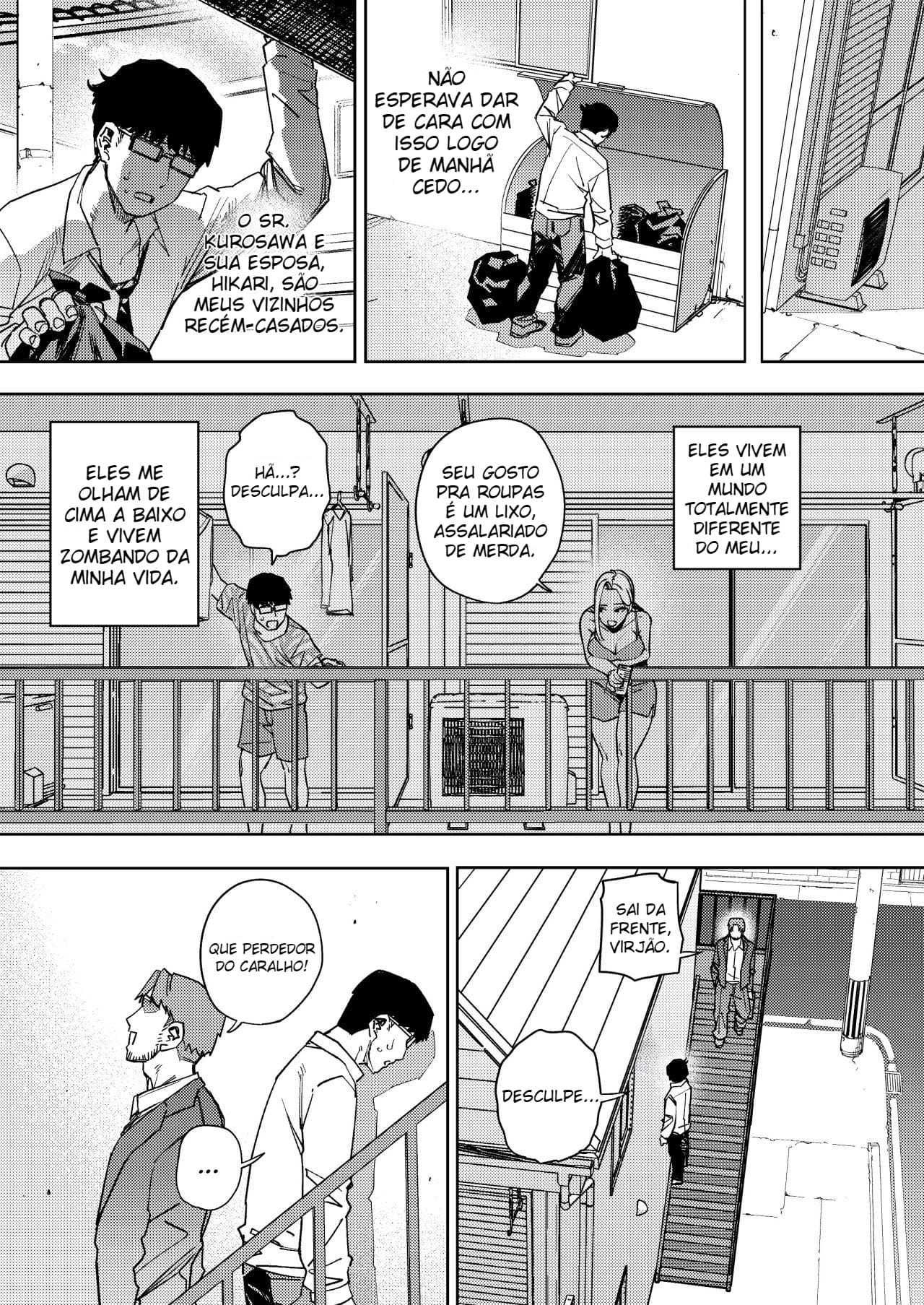 O Escravo Assalariado e a Esposa Gyaru Que Mora Ao Lado - 6