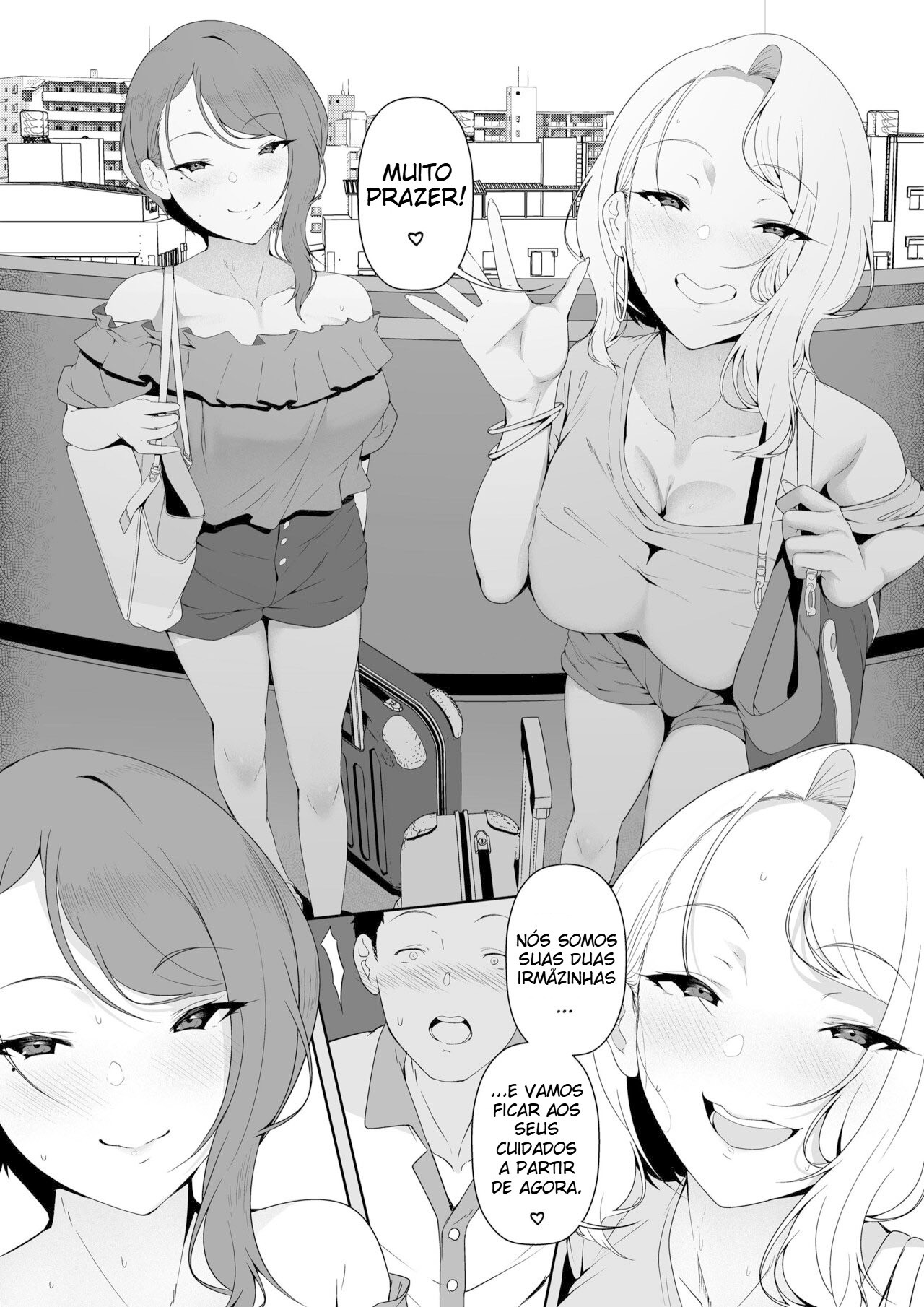 Mandando Ver Com Um Harém de Gyarus - 9