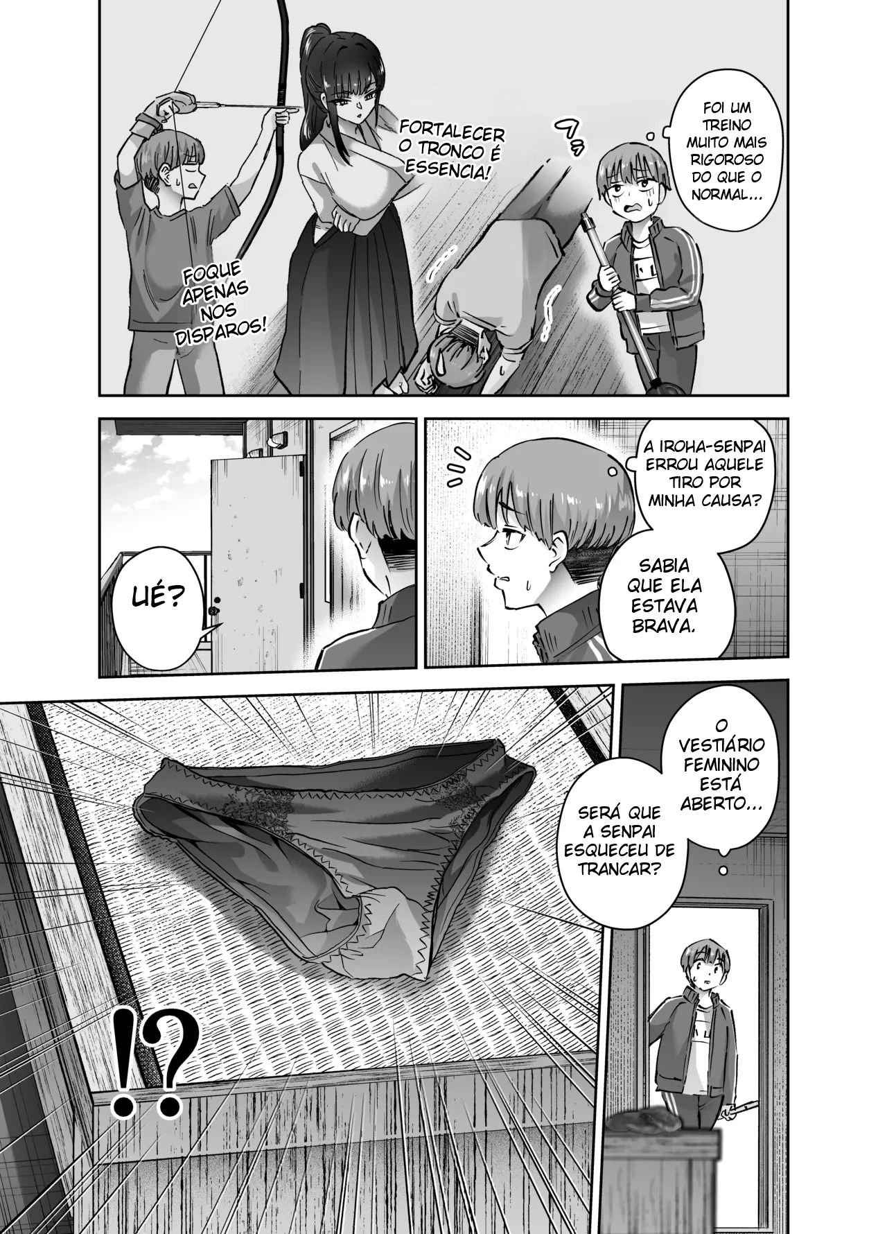 Na Verdade, A Senpai do Clube de Arqueria, Que Finge Ser Certinha, Fica Me Provocando Só Quando Estamos a Sós - 12