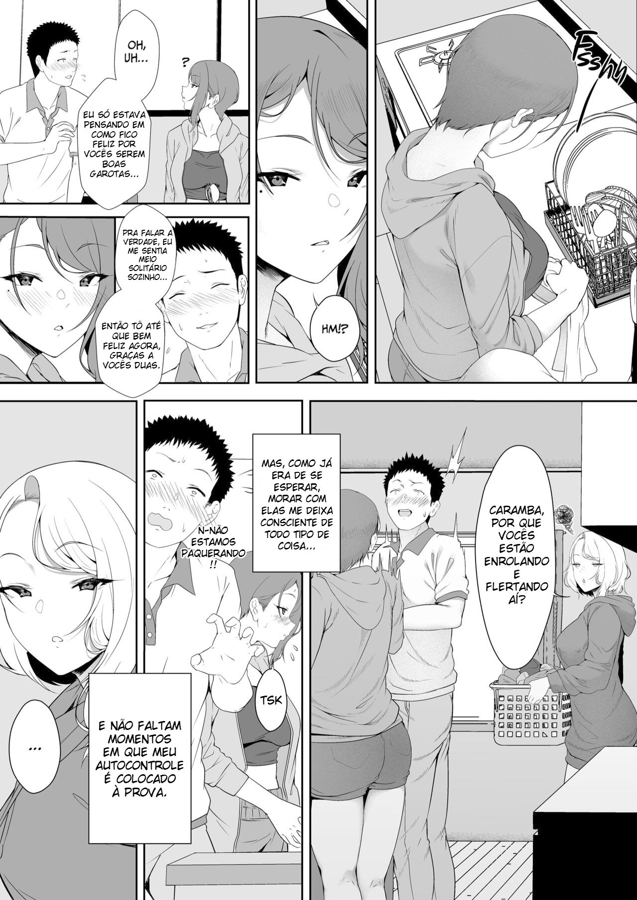 Mandando Ver Com Um Harém de Gyarus - 13