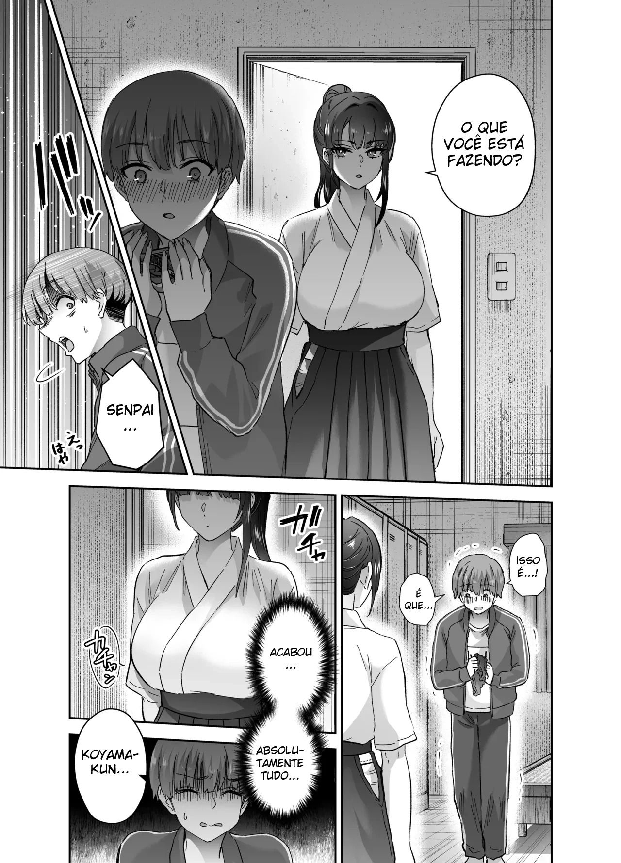 Na Verdade, A Senpai do Clube de Arqueria, Que Finge Ser Certinha, Fica Me Provocando Só Quando Estamos a Sós - 14