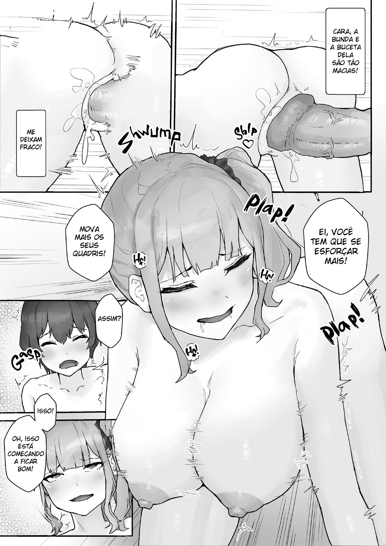 A Gyaru de Seios Fartos é Viciada em Pau Grande ~ Devorando o Introvertido Bem-Dotado ~ - 16
