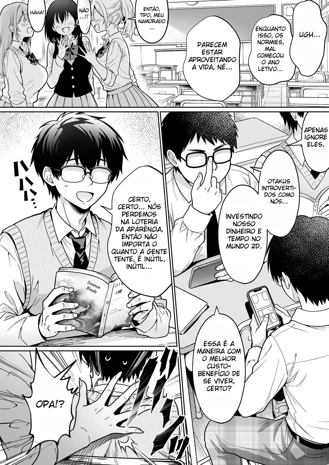 A Sexy e Popular Amane-san Só Se Interessa por um Otaku Introvertido como Eu - 2