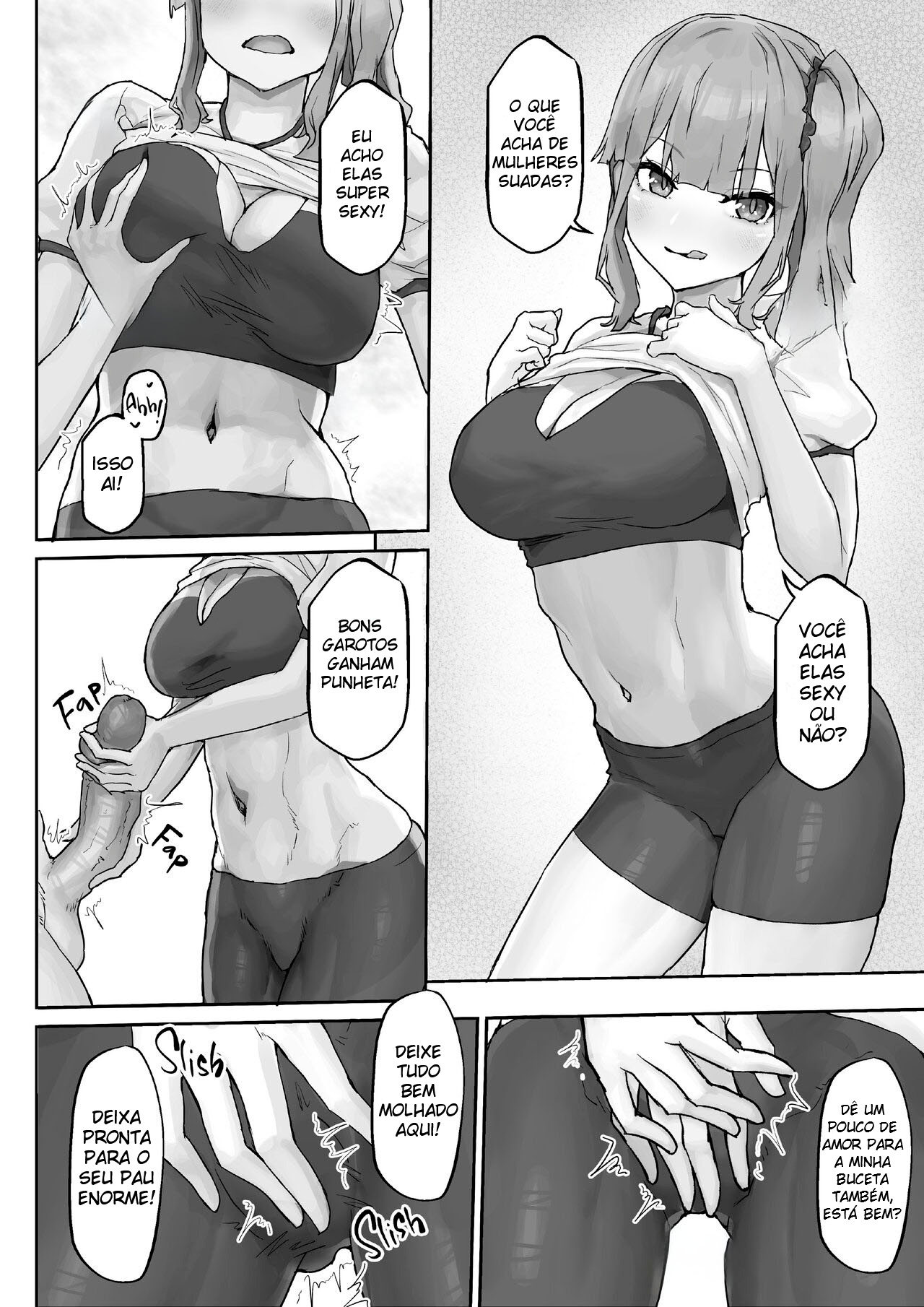 A Gyaru de Seios Fartos é Viciada em Pau Grande ~ Devorando o Introvertido Bem-Dotado ~ - 21