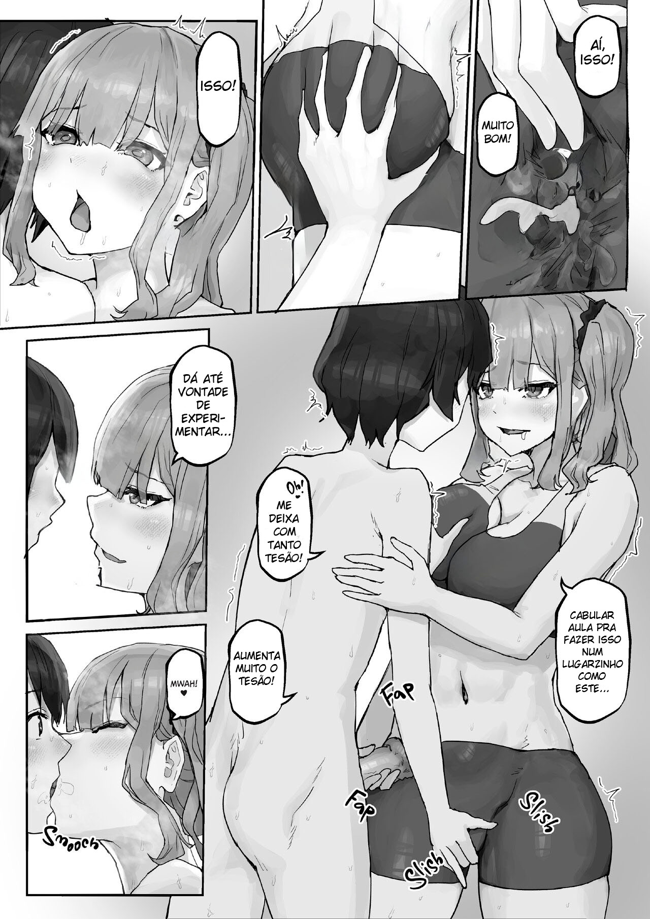 A Gyaru de Seios Fartos é Viciada em Pau Grande ~ Devorando o Introvertido Bem-Dotado ~ - 22