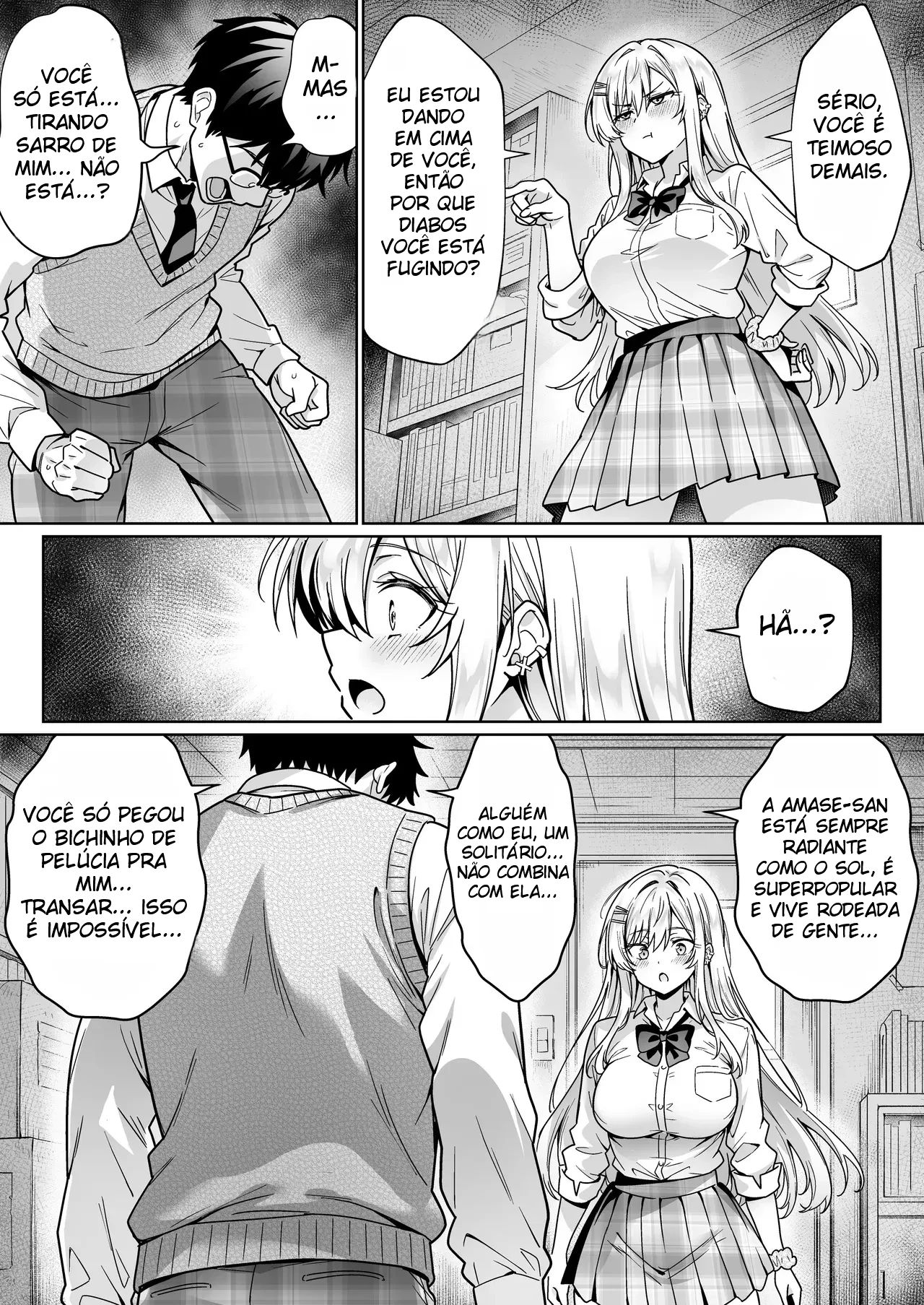 A Sexy e Popular Amane-san Só Se Interessa por um Otaku Introvertido como Eu - 25