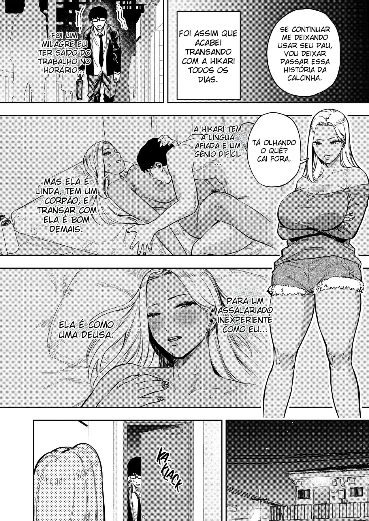 O Escravo Assalariado e a Esposa Gyaru Que Mora Ao Lado - 29