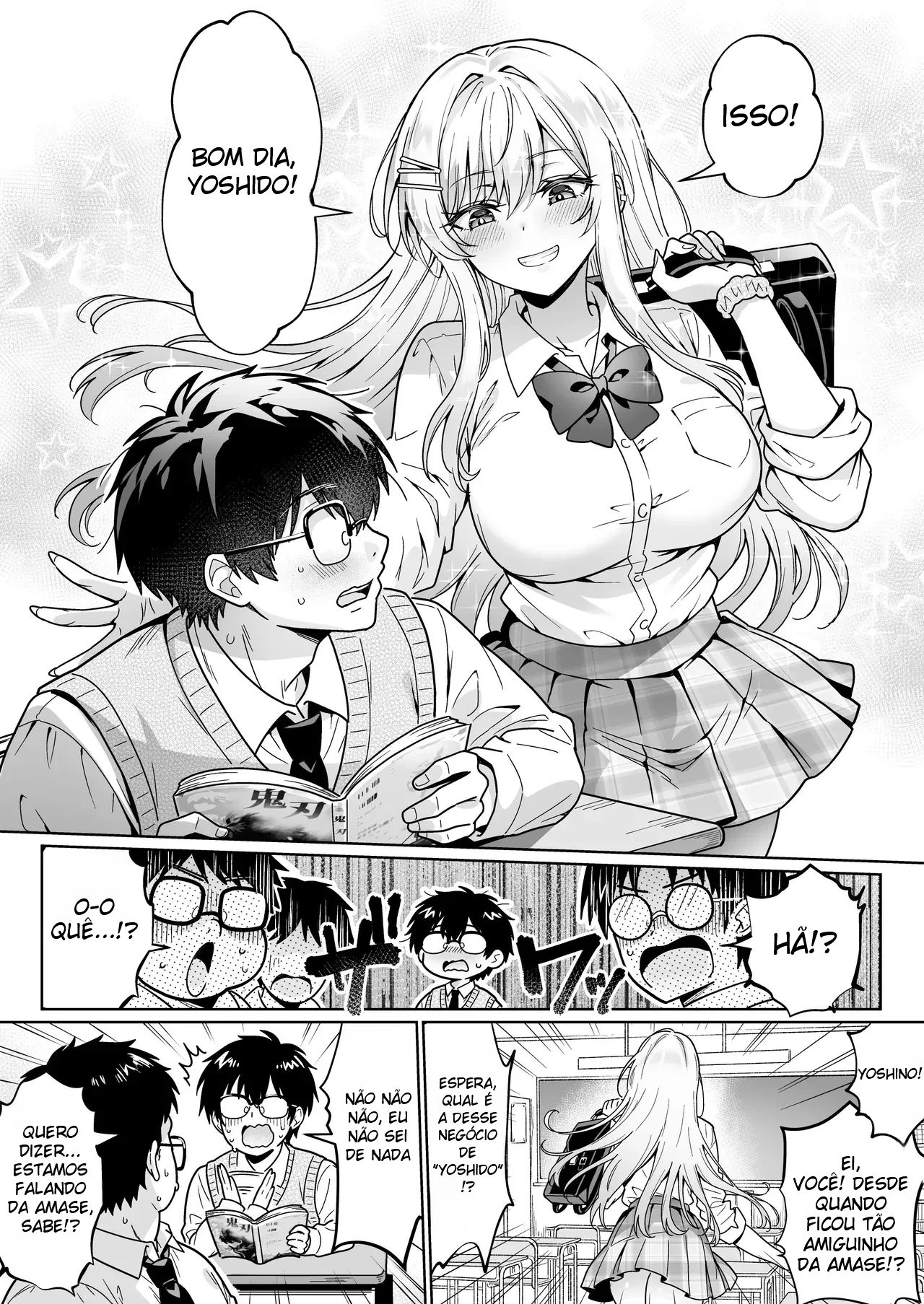 A Sexy e Popular Amane-san Só Se Interessa por um Otaku Introvertido como Eu - 3
