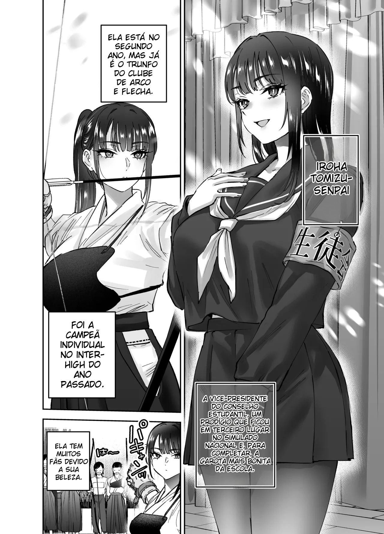 Na Verdade, A Senpai do Clube de Arqueria, Que Finge Ser Certinha, Fica Me Provocando Só Quando Estamos a Sós - 3