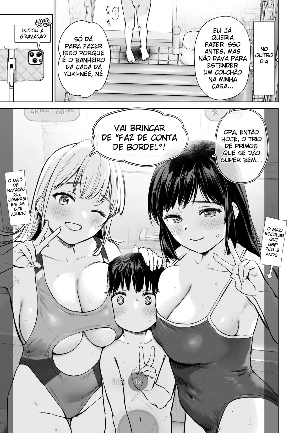Quarto Secreto de Encontros ~ Consigo Que Minhas Lindas Primas Aluguem Um Quarto de Encontros Exclusivo Para Mim - 29