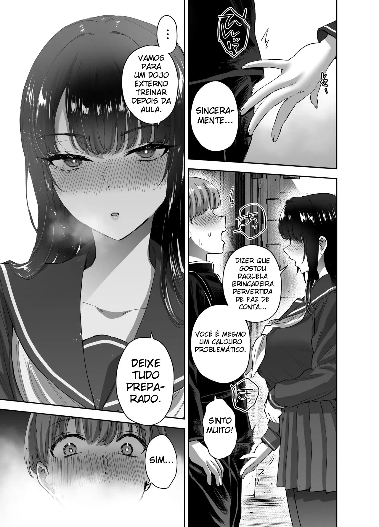 Na Verdade, A Senpai do Clube de Arqueria, Que Finge Ser Certinha, Fica Me Provocando Só Quando Estamos a Sós - 36