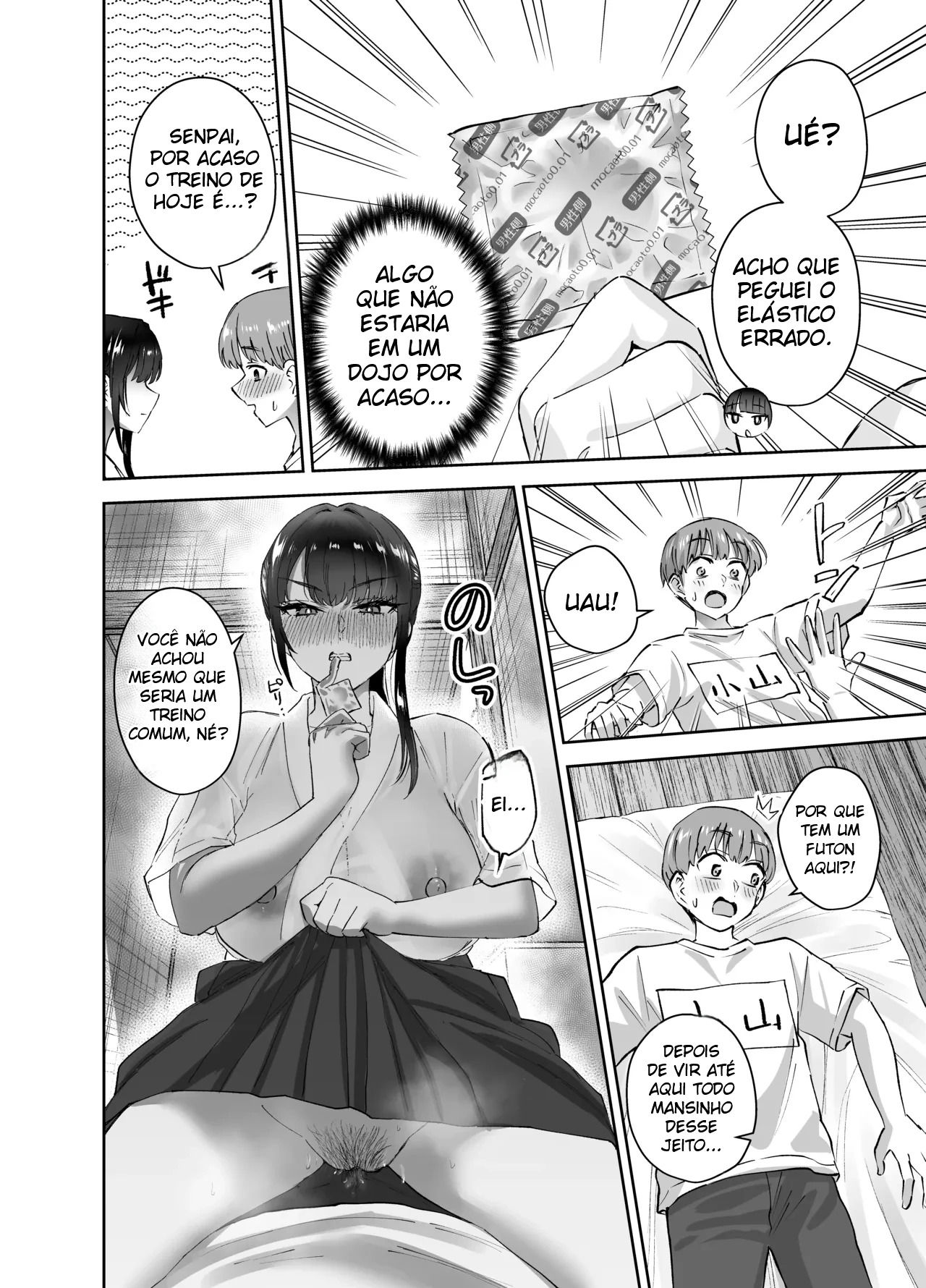 Na Verdade, A Senpai do Clube de Arqueria, Que Finge Ser Certinha, Fica Me Provocando Só Quando Estamos a Sós - 39