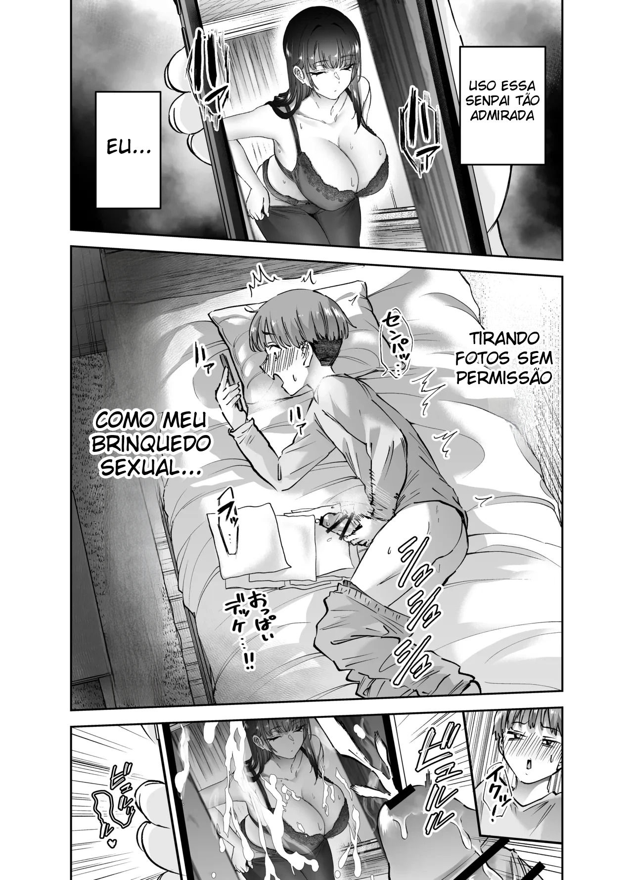 Na Verdade, A Senpai do Clube de Arqueria, Que Finge Ser Certinha, Fica Me Provocando Só Quando Estamos a Sós - 4
