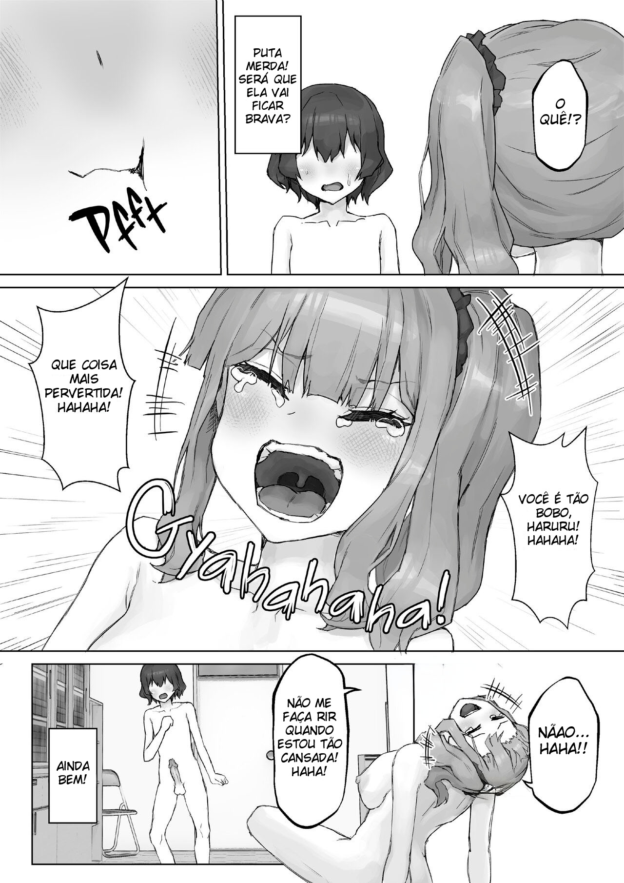 A Gyaru de Seios Fartos é Viciada em Pau Grande ~ Devorando o Introvertido Bem-Dotado ~ - 45