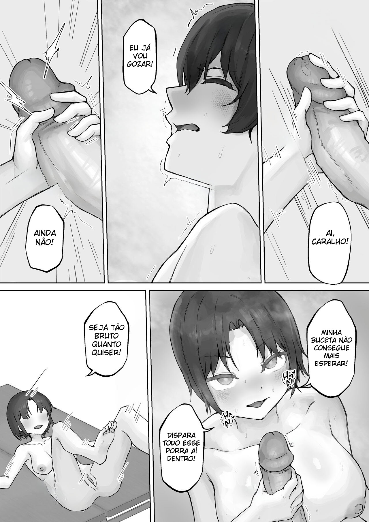 A Gyaru de Seios Fartos é Viciada em Pau Grande ~ Devorando o Introvertido Bem-Dotado ~ - 49