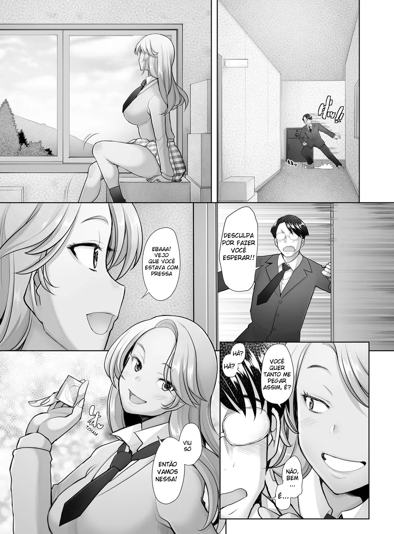A Gyaru Apaixonada por um Pau Atencioso 2 - 6