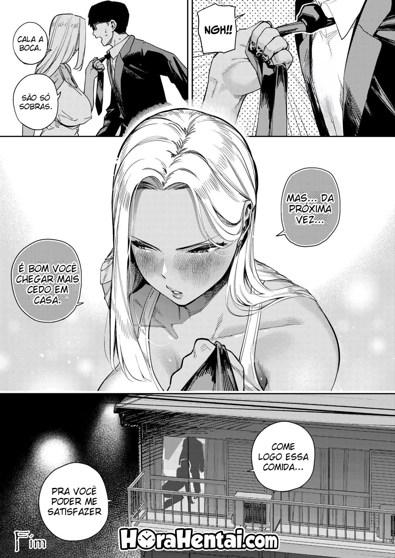 O Escravo Assalariado e a Esposa Gyaru Que Mora Ao Lado - 74