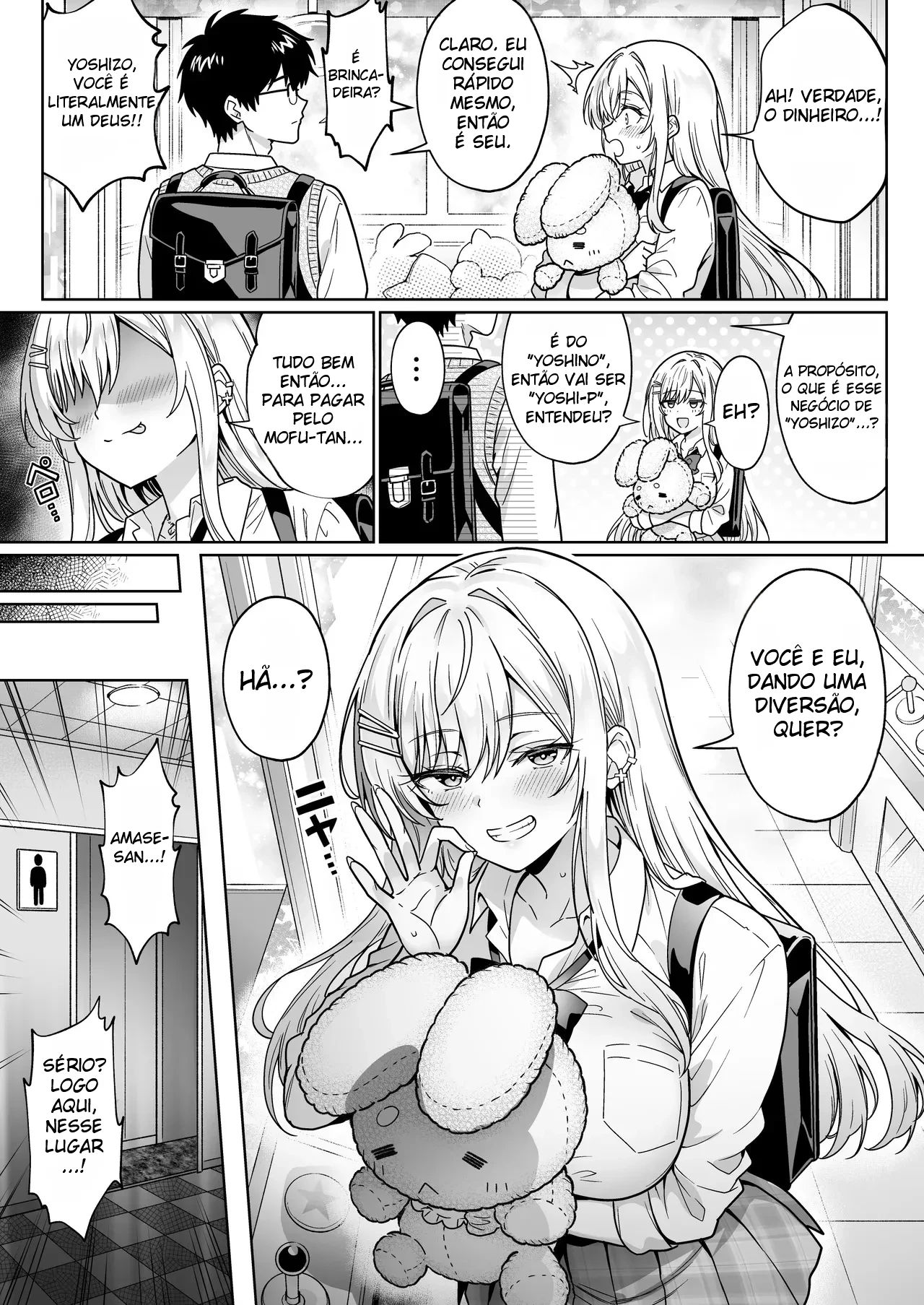 A Sexy e Popular Amane-san Só Se Interessa por um Otaku Introvertido como Eu - 8