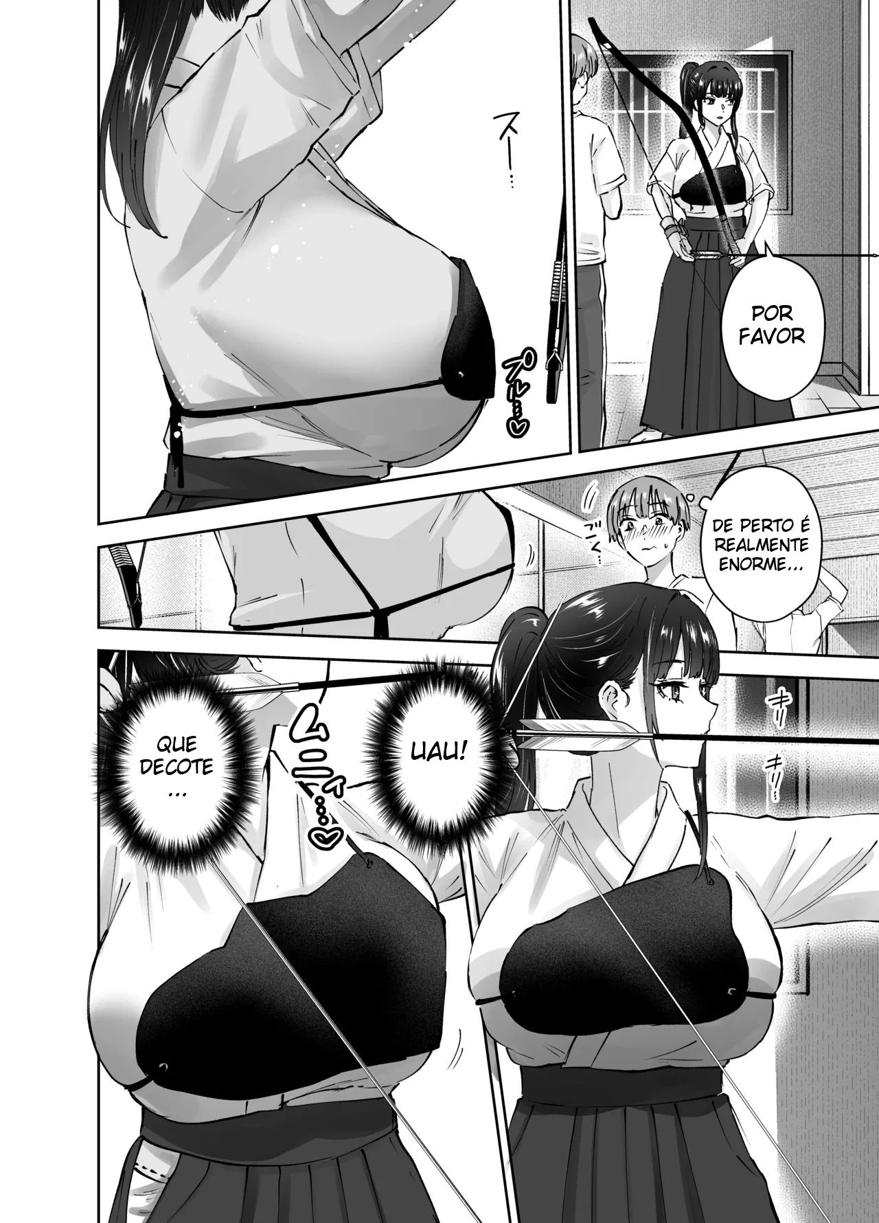 Na Verdade, A Senpai do Clube de Arqueria, Que Finge Ser Certinha, Fica Me Provocando Só Quando Estamos a Sós - 9