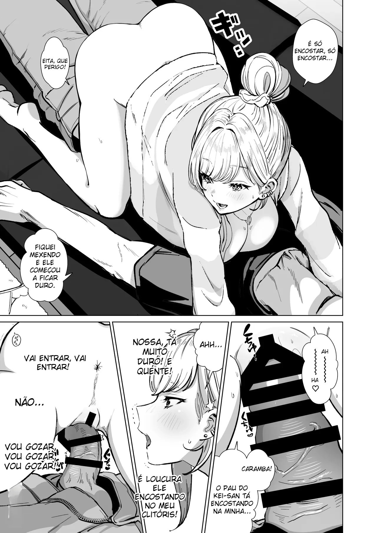 A Gyaru Invasora de Quarto ~ Criando Memórias de Uma Noite de Sexo Com a Irmã Gal do Meu Amigo ~ - 14