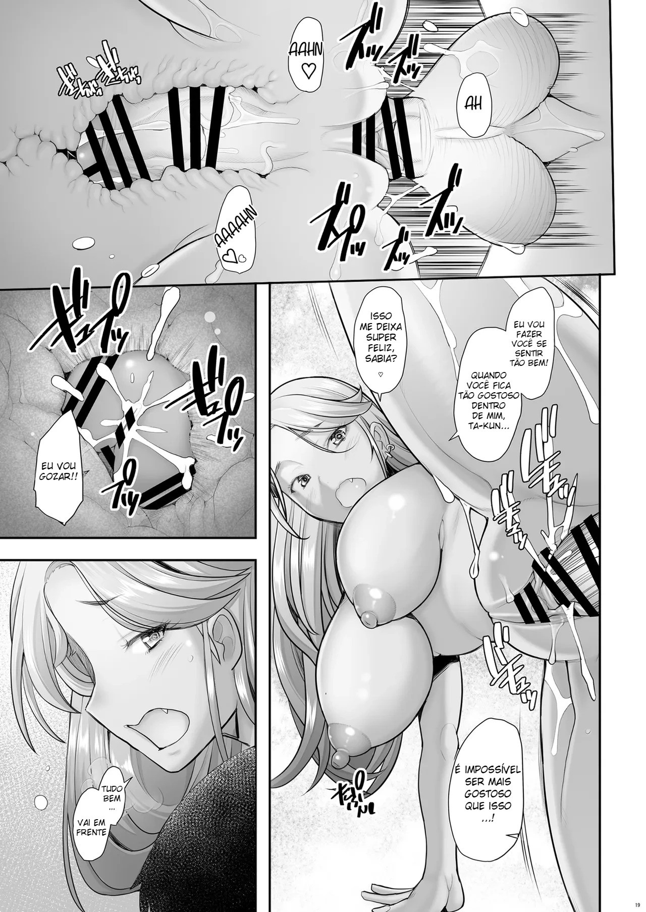 A Gyaru Apaixonada por um Pau Atencioso 3 - 18