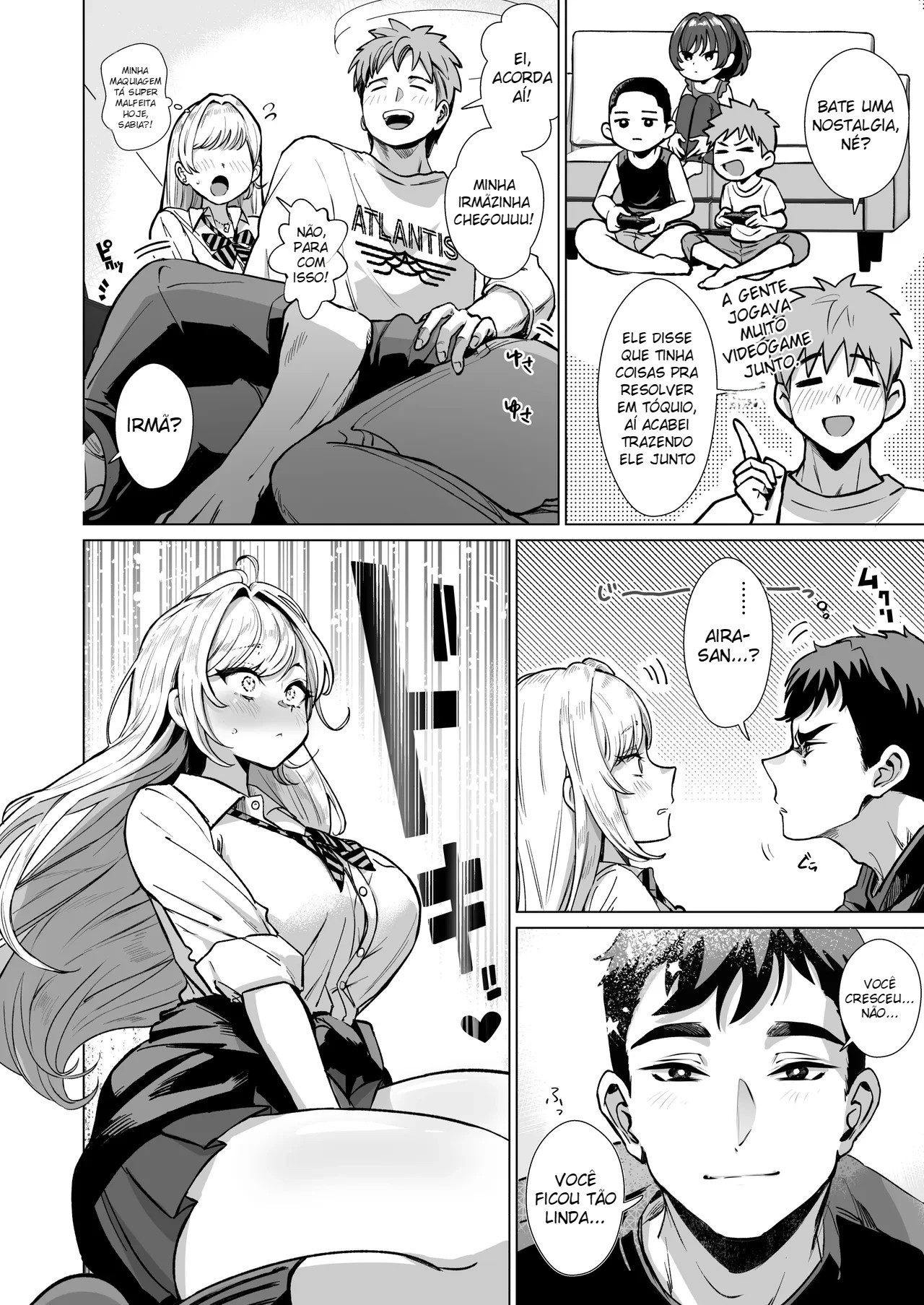 A Gyaru Invasora de Quarto ~ Criando Memórias de Uma Noite de Sexo Com a Irmã Gal do Meu Amigo ~ - 3