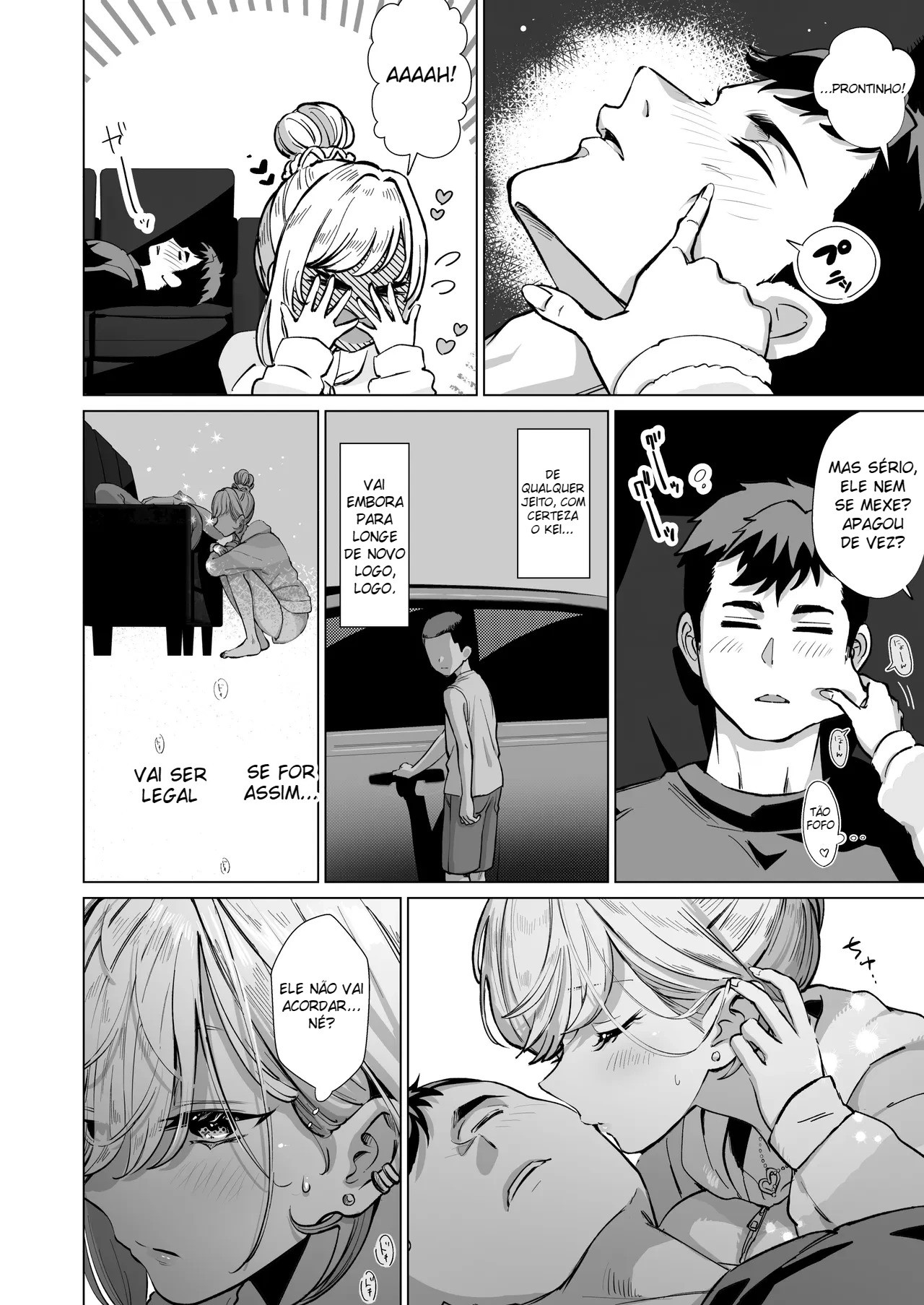 A Gyaru Invasora de Quarto ~ Criando Memórias de Uma Noite de Sexo Com a Irmã Gal do Meu Amigo ~ - 7