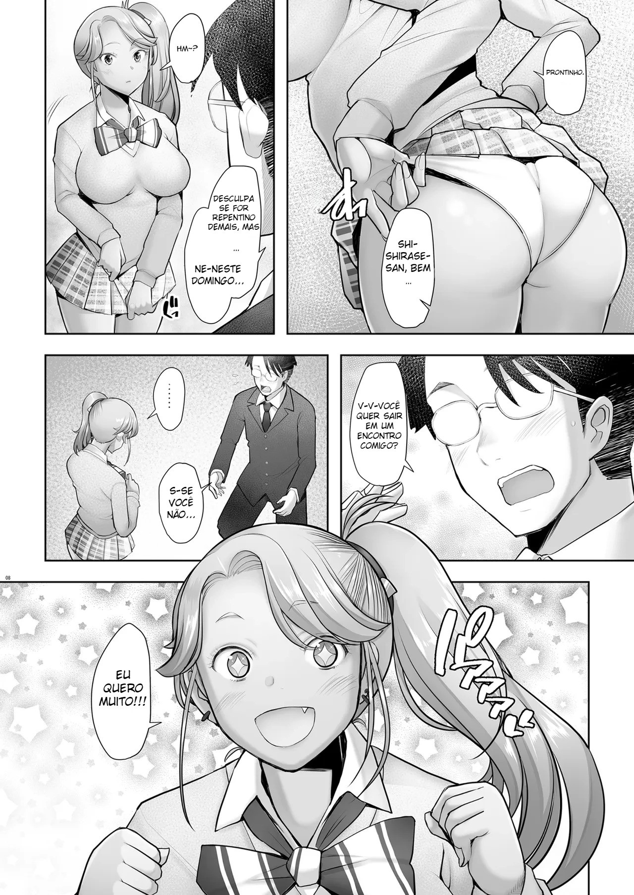 A Gyaru Apaixonada por um Pau Atencioso 3 - 7