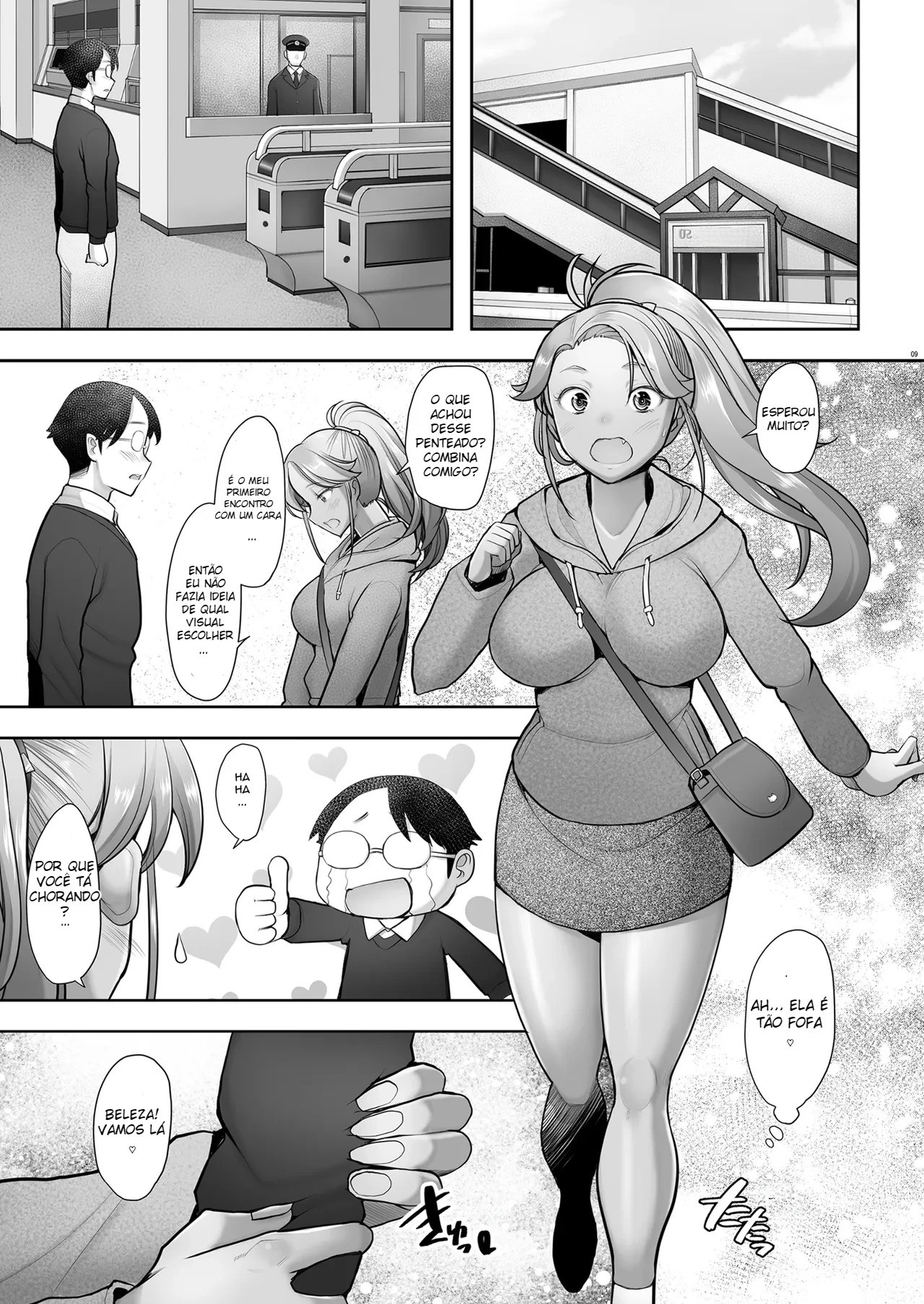 A Gyaru Apaixonada por um Pau Atencioso 3 - 8