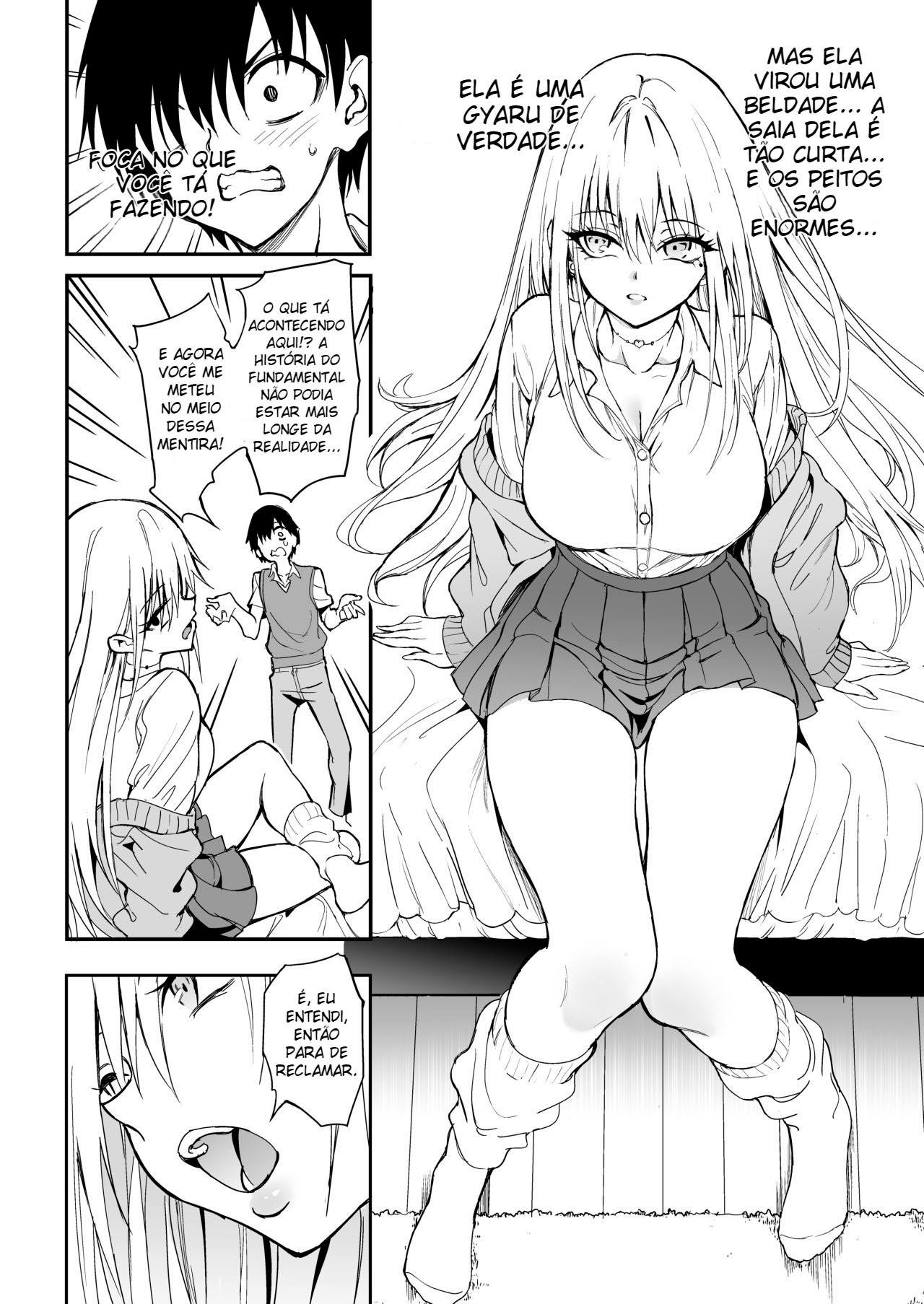 Educando Minha Antiga Amiga Isolada Que Agora É uma Gyaru de Alto Nível ❤︎ - 19
